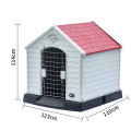 arched pet house breeding cage pet kennel plastic kennel cage pet carrier dog